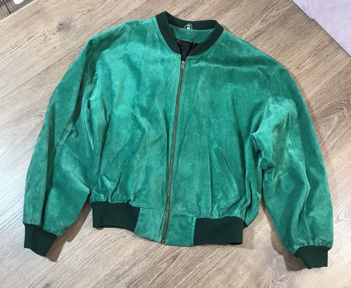 Vintage Vintage Leather Bomber Jacket size XL Size US XL / EU 56 / 4 - 1 Thumbnail