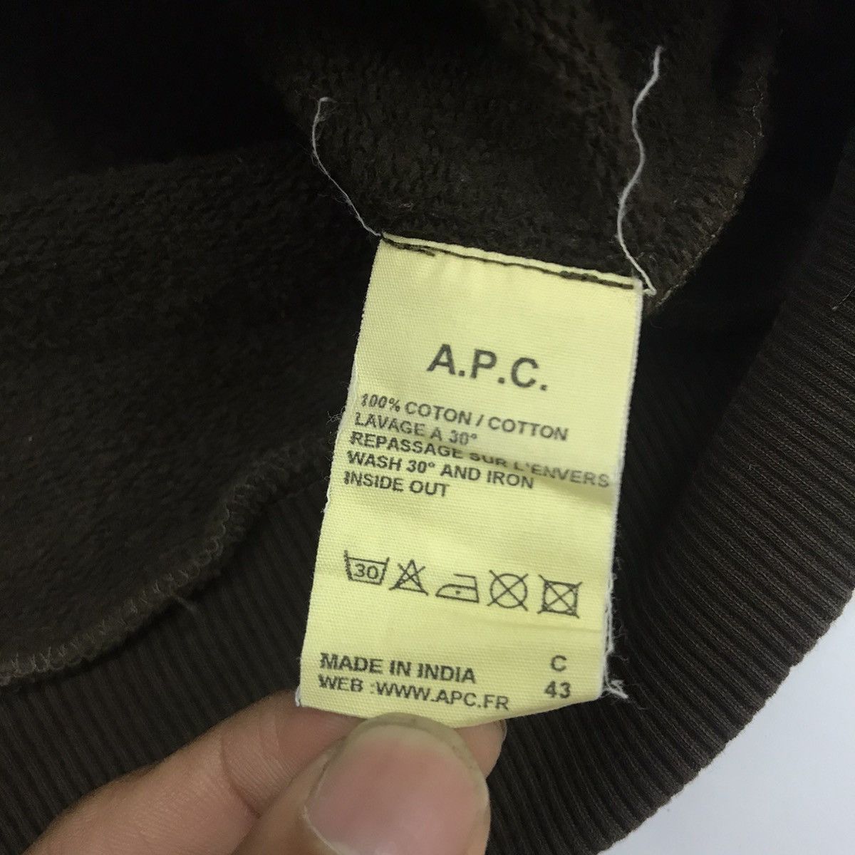 A.P.C. Vintage A.P.C Lion Sweatshirt Size S / US 4 / IT 40 - 5 Thumbnail