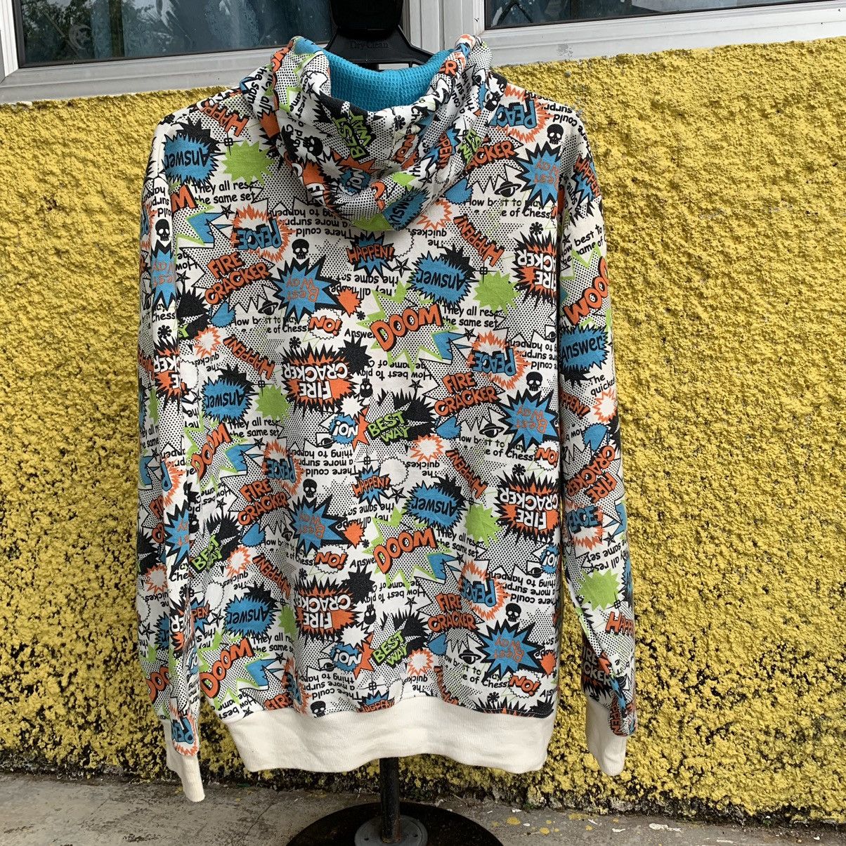 Japanese Brand Japanese brand Sorridere all printed hoodie jacket Size US XL / EU 56 / 4 - 6 Thumbnail