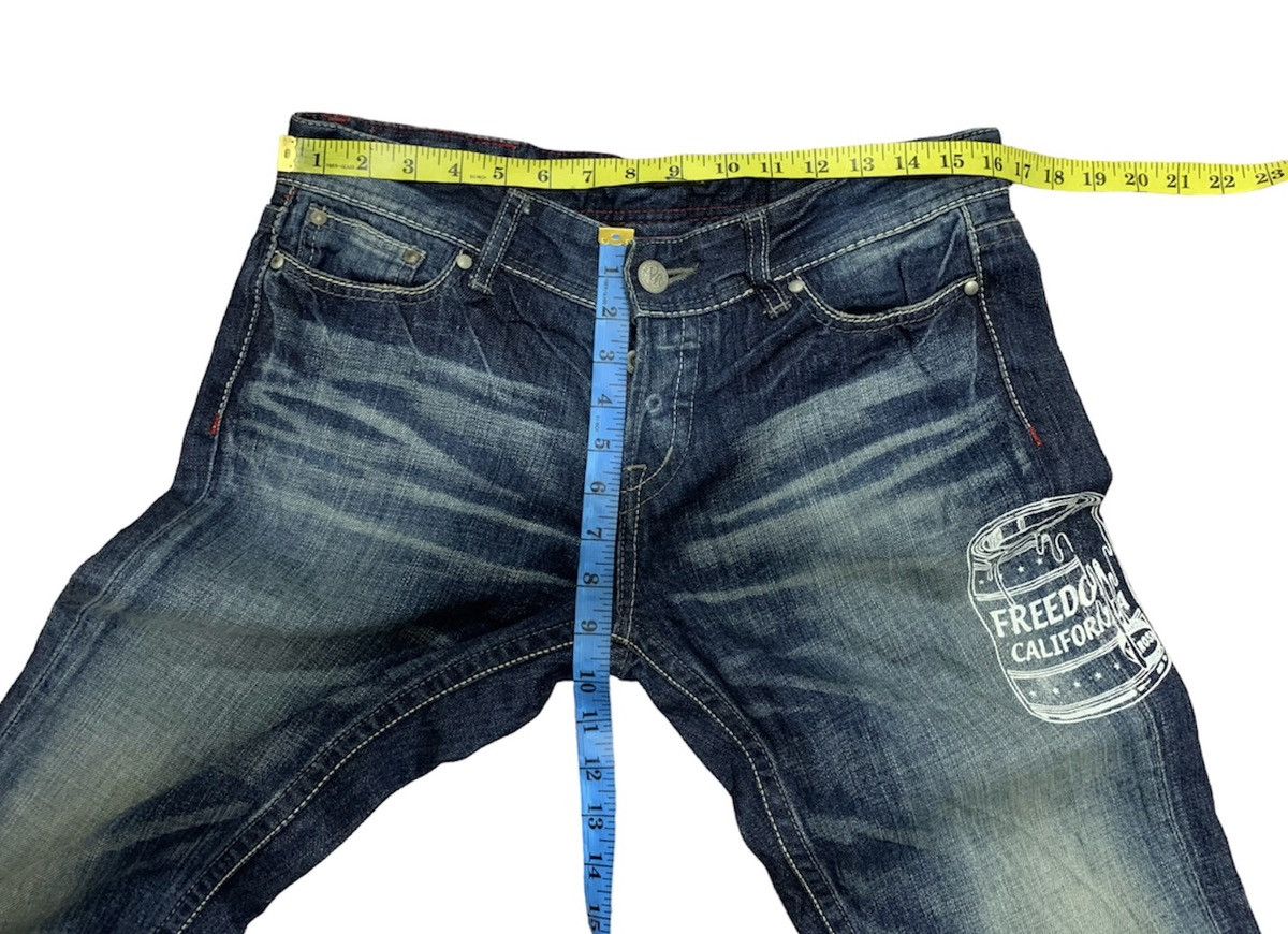 Vanquish FLARE VAROSH FREEDOM CALIFORNIA DENIM JEANS Size US 32 / EU 48 - 5 Thumbnail