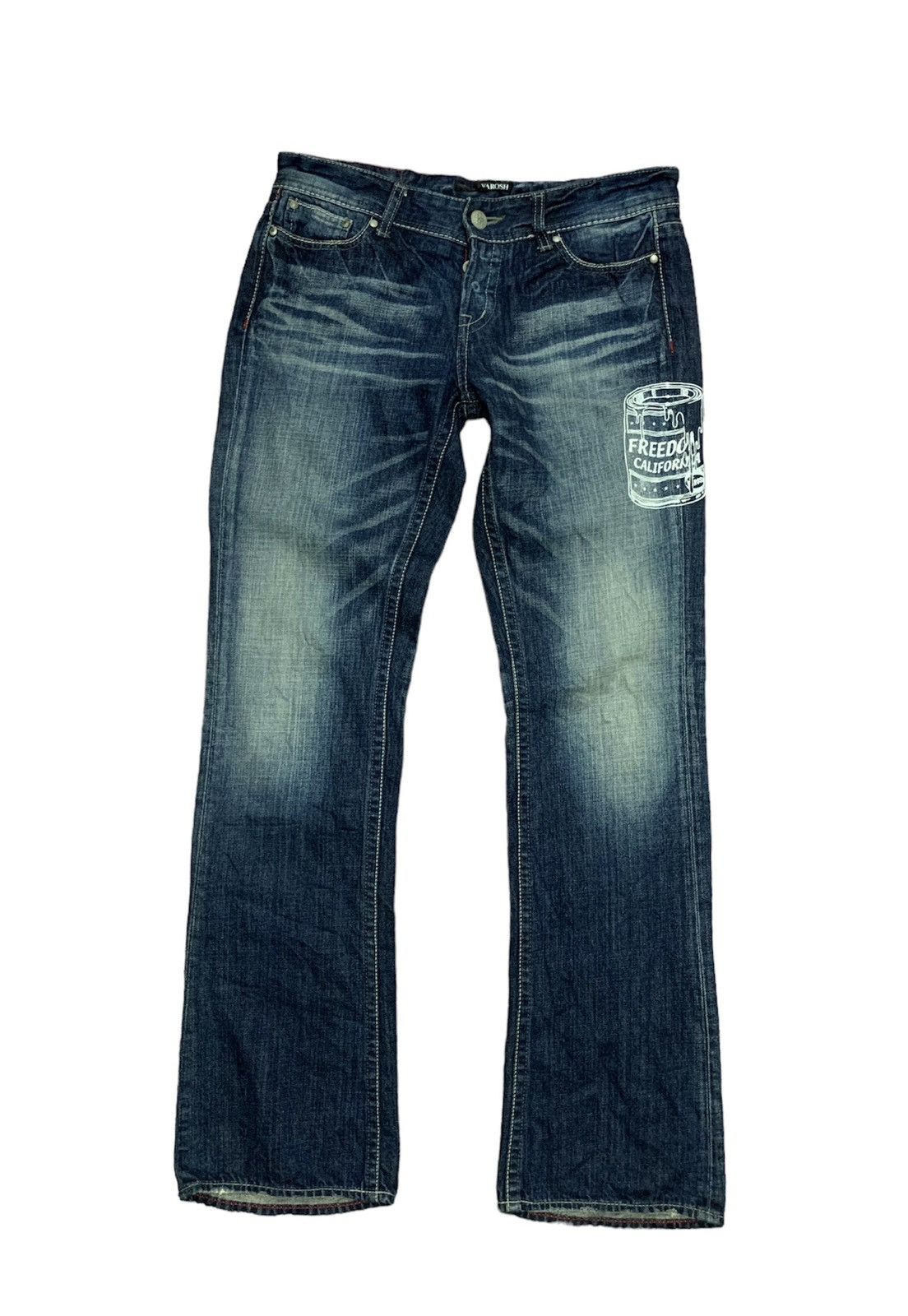 Vanquish FLARE VAROSH FREEDOM CALIFORNIA DENIM JEANS Size US 32 / EU 48 - 1 Thumbnail