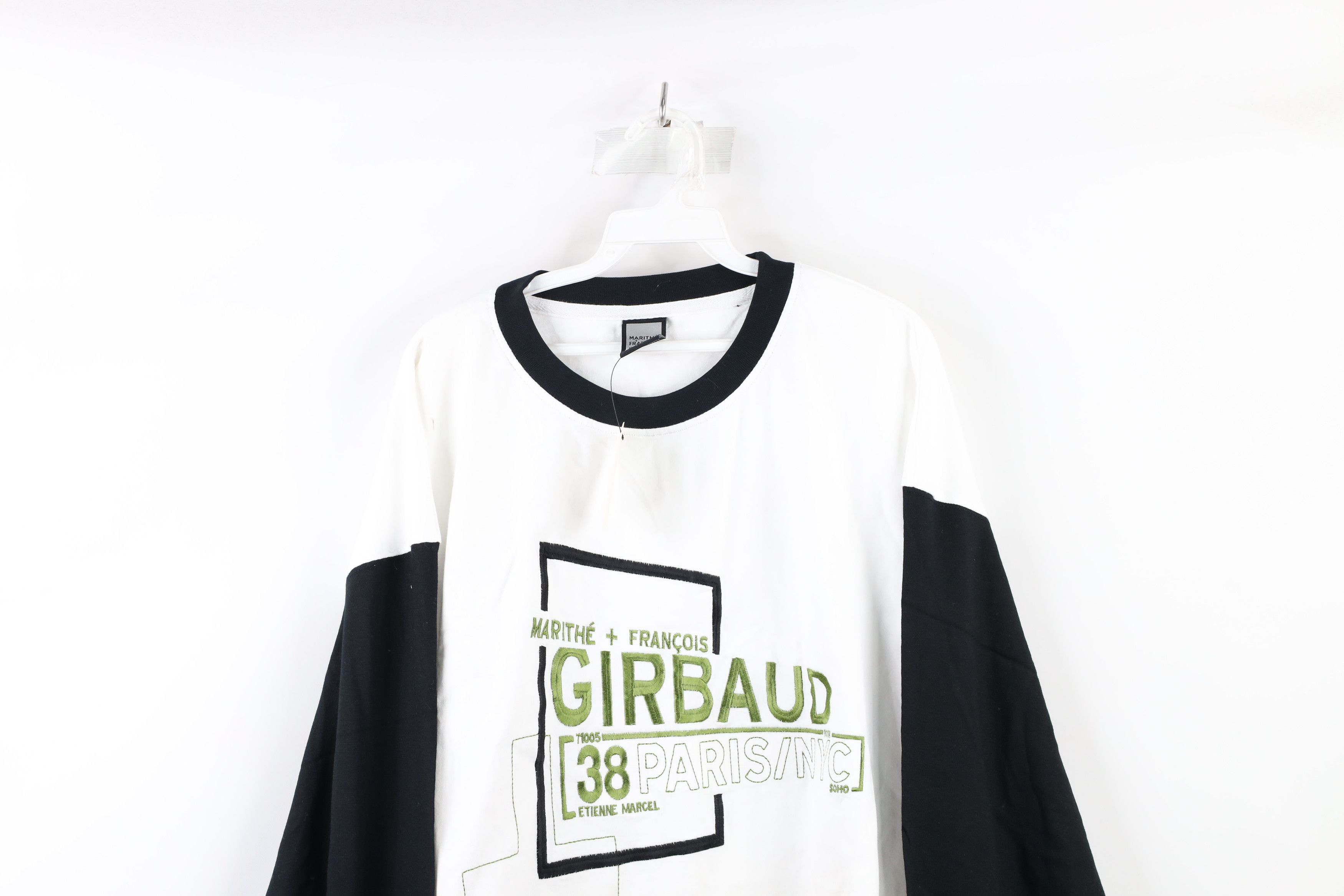 Marithe + Francois Girbaud × Vintage NOS Vintage 90s Marithe Francois Girbaud Long Sleeve T-Shirt Size US XXL / EU 58 / 5 - 2 Thumbnail