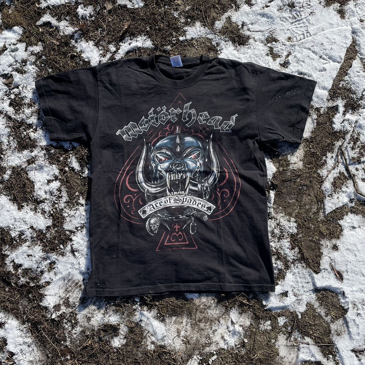 Vintage Vintage 90s Motorhead Graphic Band Tee Sun Faded Punk Boxy L Size US L / EU 52-54 / 3 - 2 Thumbnail