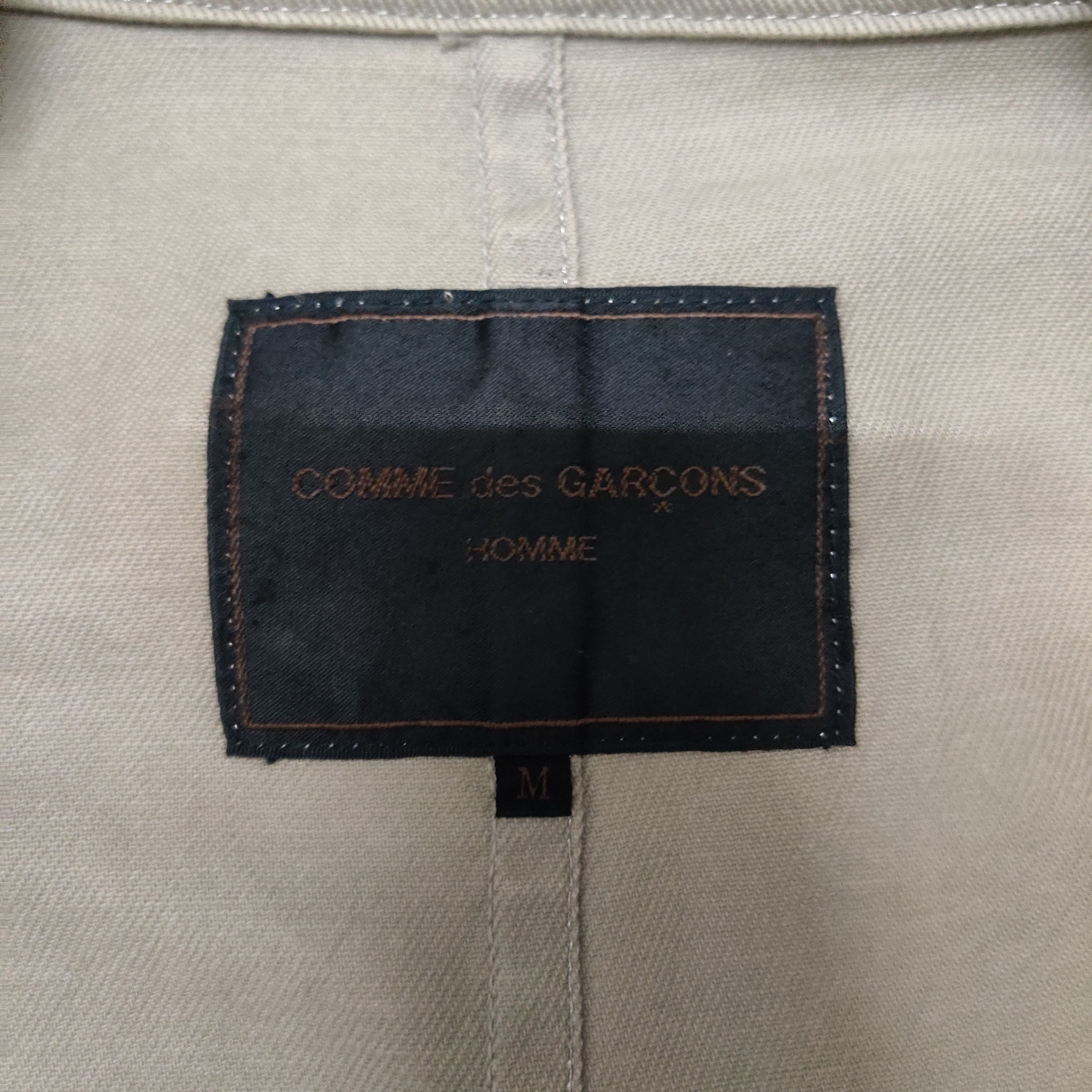 Comme des Garcons Homme AD2002 Comme Des Garcons Homme Long Jacket Size US M / EU 48-50 / 2 - 7 Thumbnail