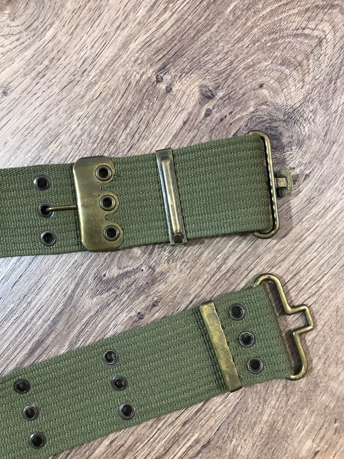 Vintage Vintage Tactical Military cotton belt wide rare Size ONE SIZE - 3 Thumbnail