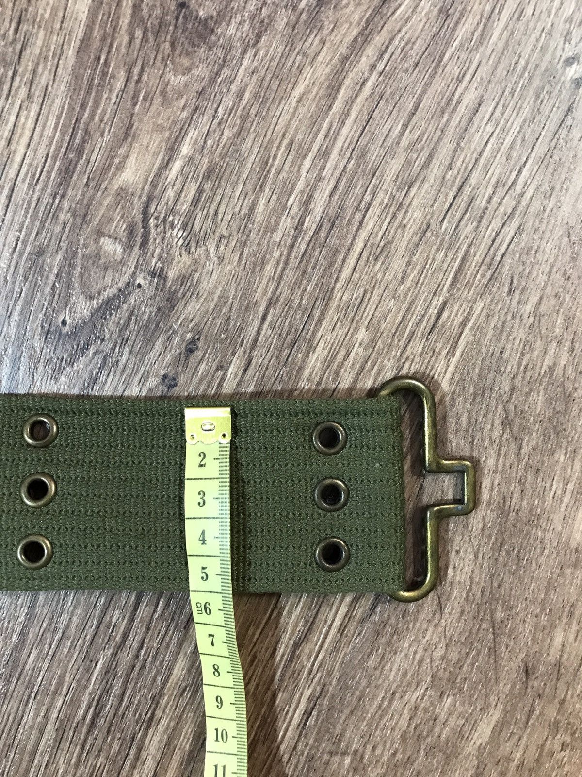 Vintage Vintage Tactical Military cotton belt wide rare Size ONE SIZE - 6 Thumbnail