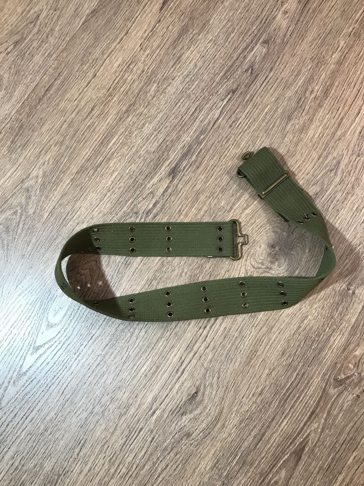 Vintage Vintage Tactical Military cotton belt wide rare Size ONE SIZE - 4 Thumbnail
