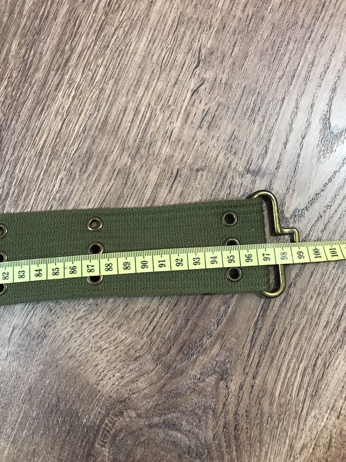 Vintage Vintage Tactical Military cotton belt wide rare Size ONE SIZE - 5 Thumbnail
