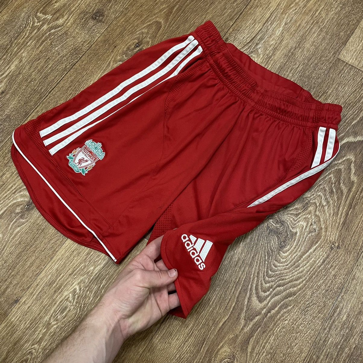 Vintage Vintage Y2K Adidas Striped Athletic Shorts Red Streetwear M Size US 32 / EU 48 - 2 Thumbnail