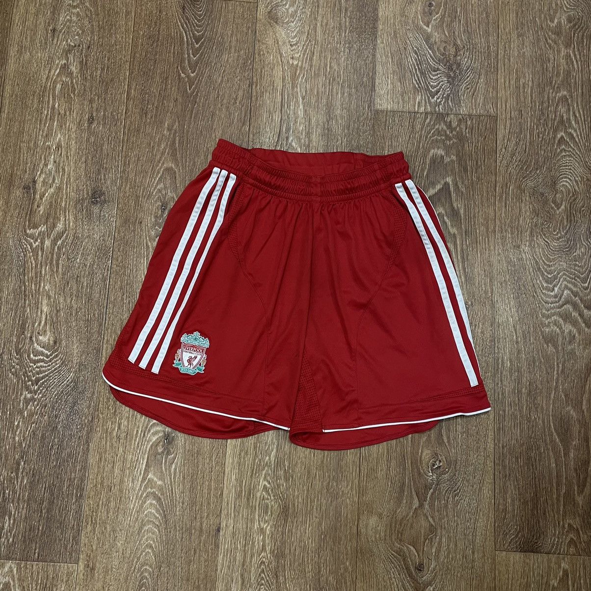 Vintage Vintage Y2K Adidas Striped Athletic Shorts Red Streetwear M Size US 32 / EU 48 - 1 Thumbnail