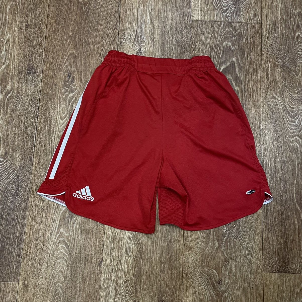 Vintage Vintage Y2K Adidas Striped Athletic Shorts Red Streetwear M Size US 32 / EU 48 - 7 Thumbnail