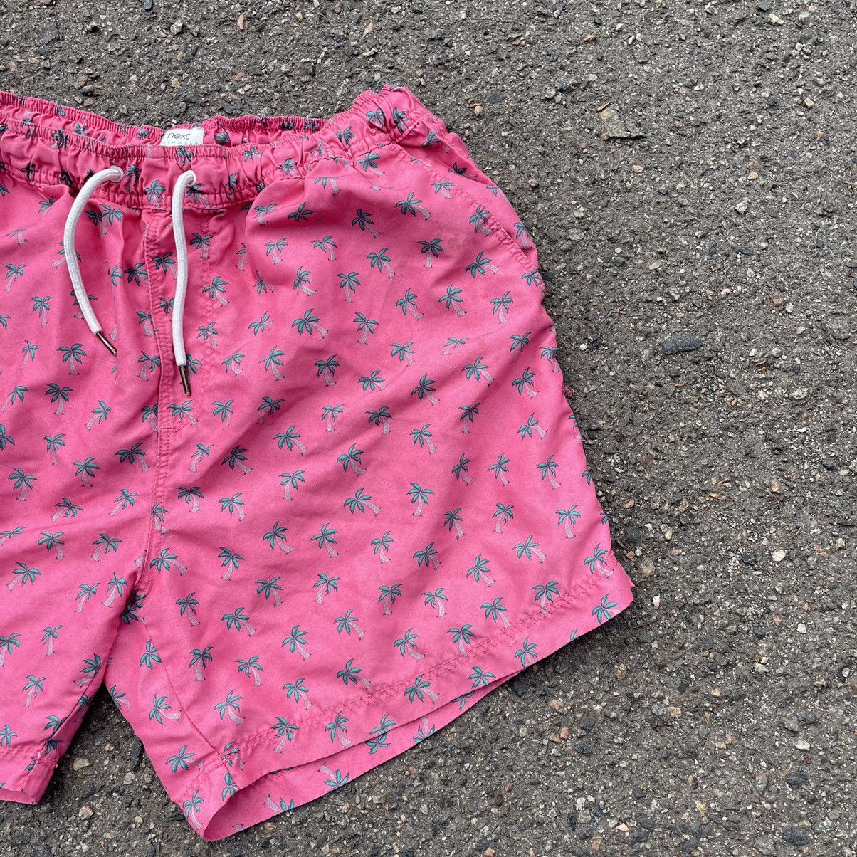 Vintage Vintage 90s All Over Print Swim Shorts Y2K Hawaii Rave 31 Size US 31 - 3 Thumbnail