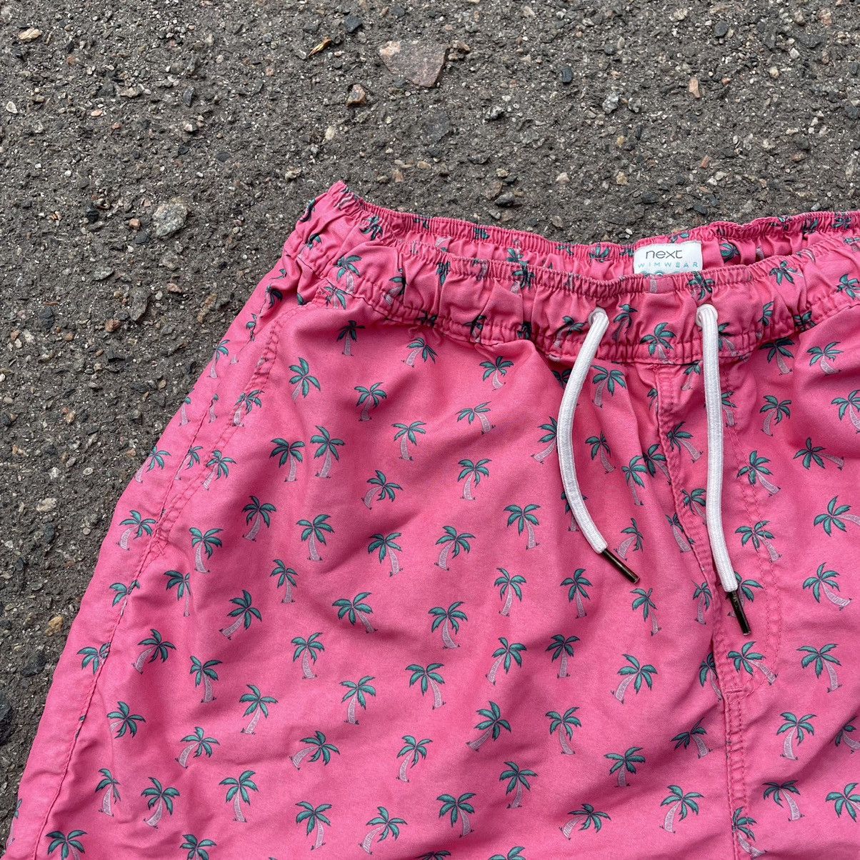 Vintage Vintage 90s All Over Print Swim Shorts Y2K Hawaii Rave 31 Size US 31 - 2 Thumbnail