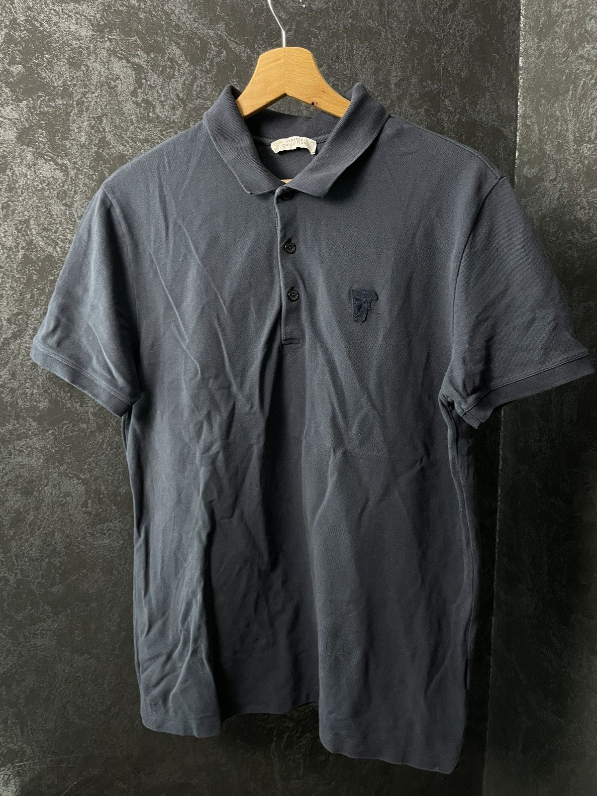 Versace Rare Versace Polo Luxury Shirt Size US XL / EU 56 / 4 - 1 Thumbnail