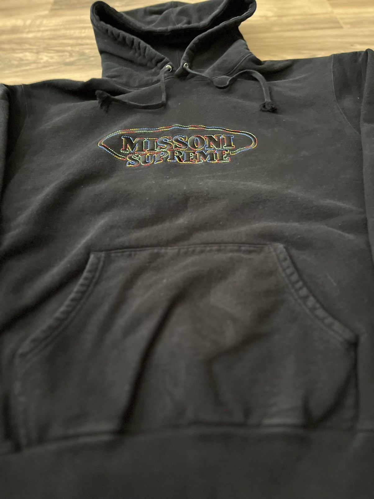 Missoni × Supreme Supreme Missoni Hooded Sweatshirt Size US XL / EU 56 / 4 - 4 Thumbnail