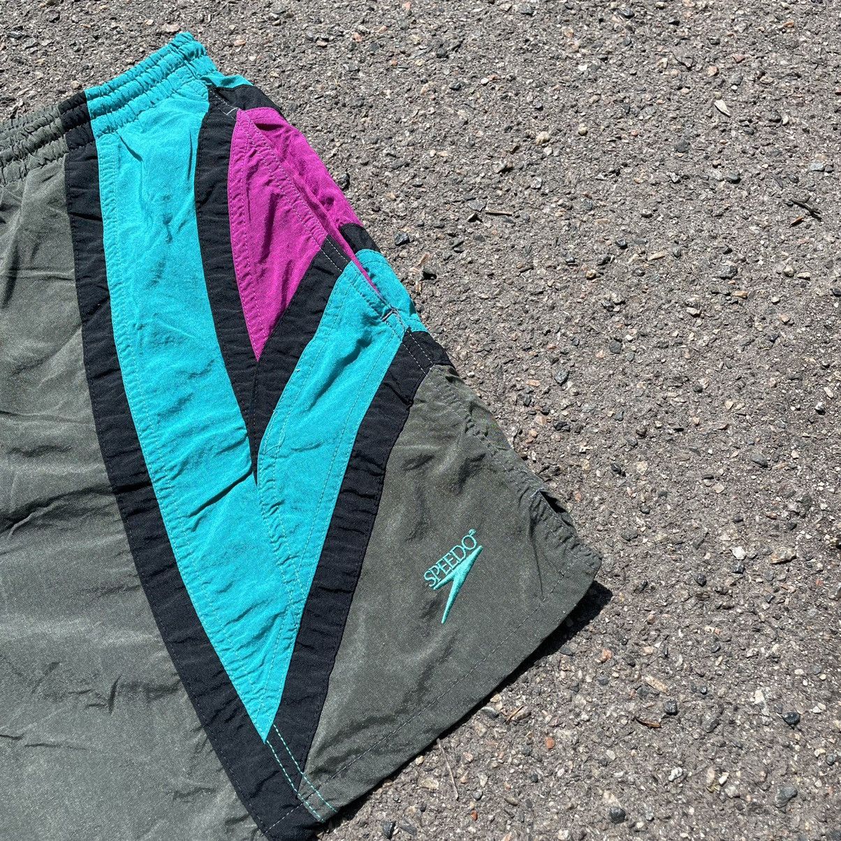 Vintage Vintage 90s Shorts Speedo Art Summer Kanye 38 Size US 38 / EU 54 - 2 Thumbnail