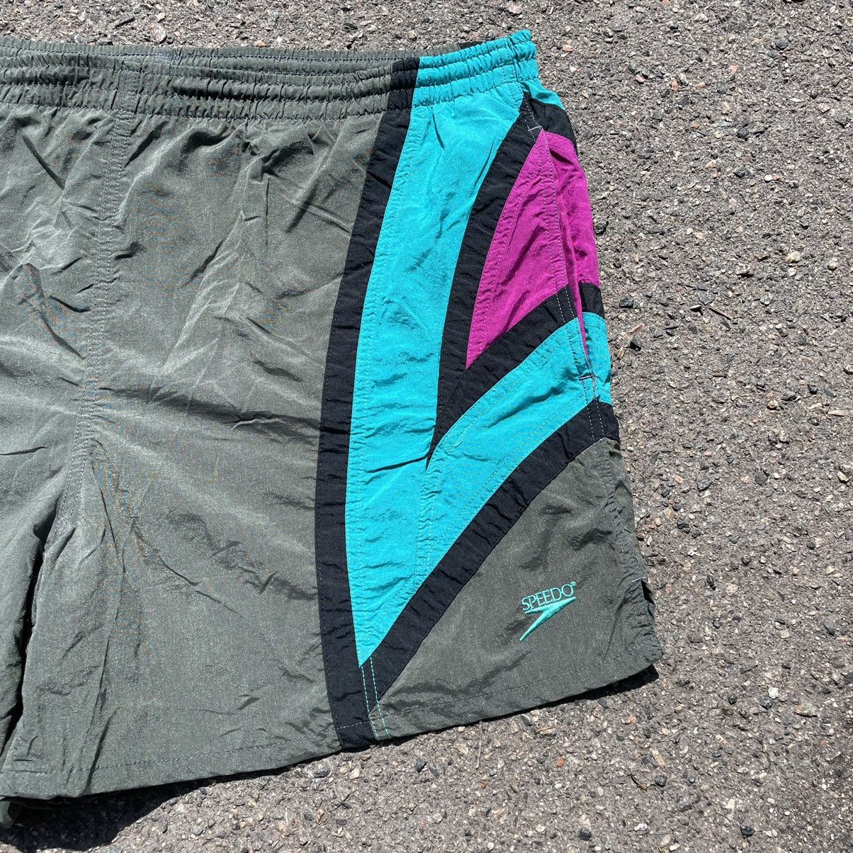 Vintage Vintage 90s Shorts Speedo Art Summer Kanye 38 Size US 38 / EU 54 - 3 Thumbnail