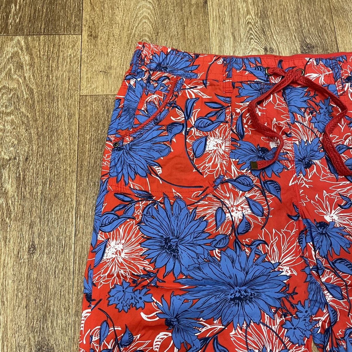 Vintage Vintage 90s Floral All Over Print Shorts Streetwear Faded 34 Size US 34 / EU 50 - 4 Thumbnail