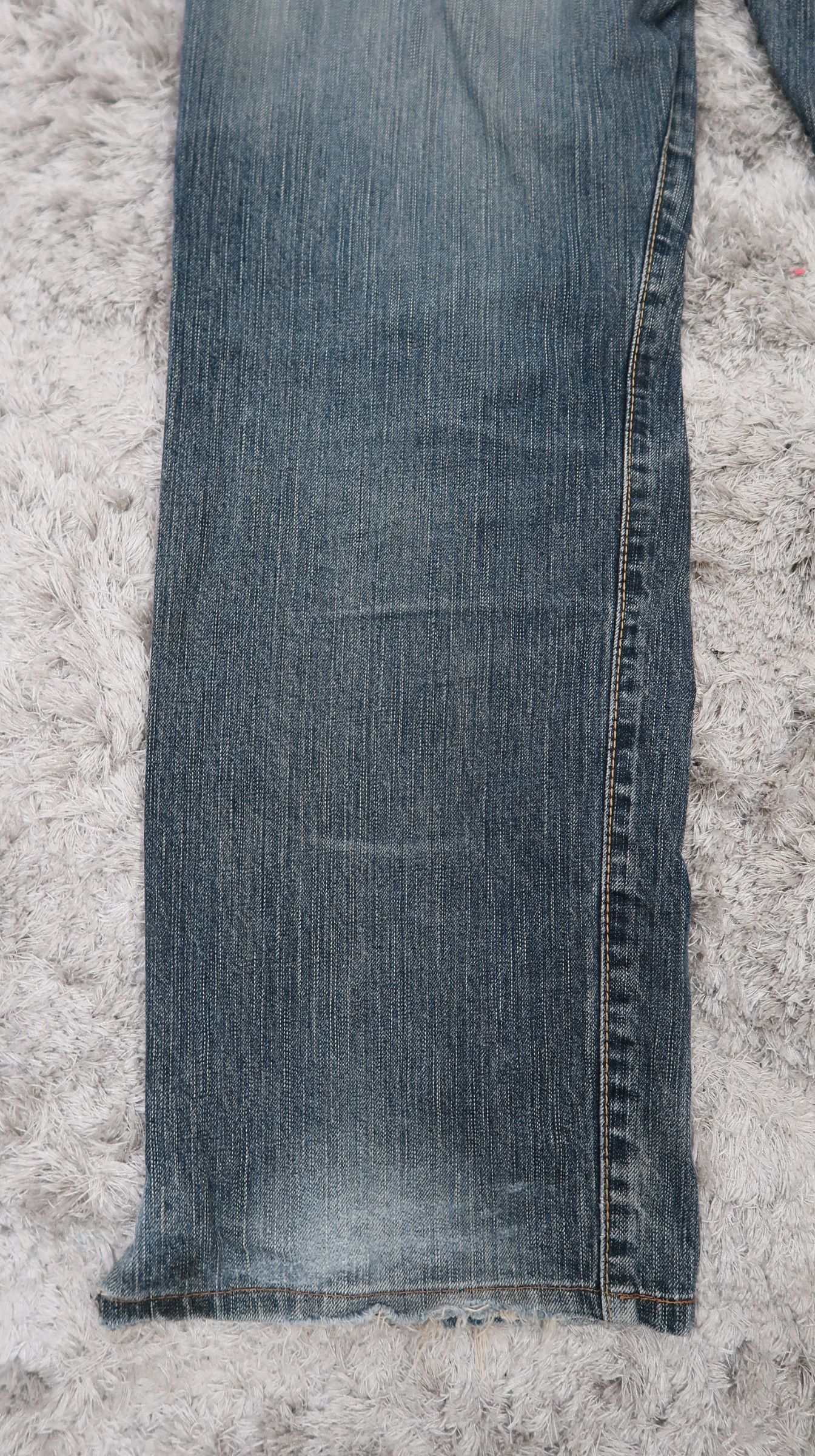 Edwin Vintage Edwin 505z Selvedge Distressed Jeans Size US 32 / EU 48 - 15 Thumbnail