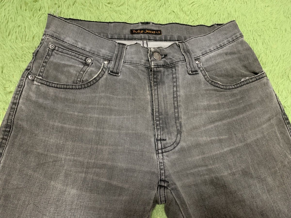 Nudie Jeans Nudie Jeans Slim Jim Distressed Style Denim Jeans w29 Size US 29 - 3 Thumbnail