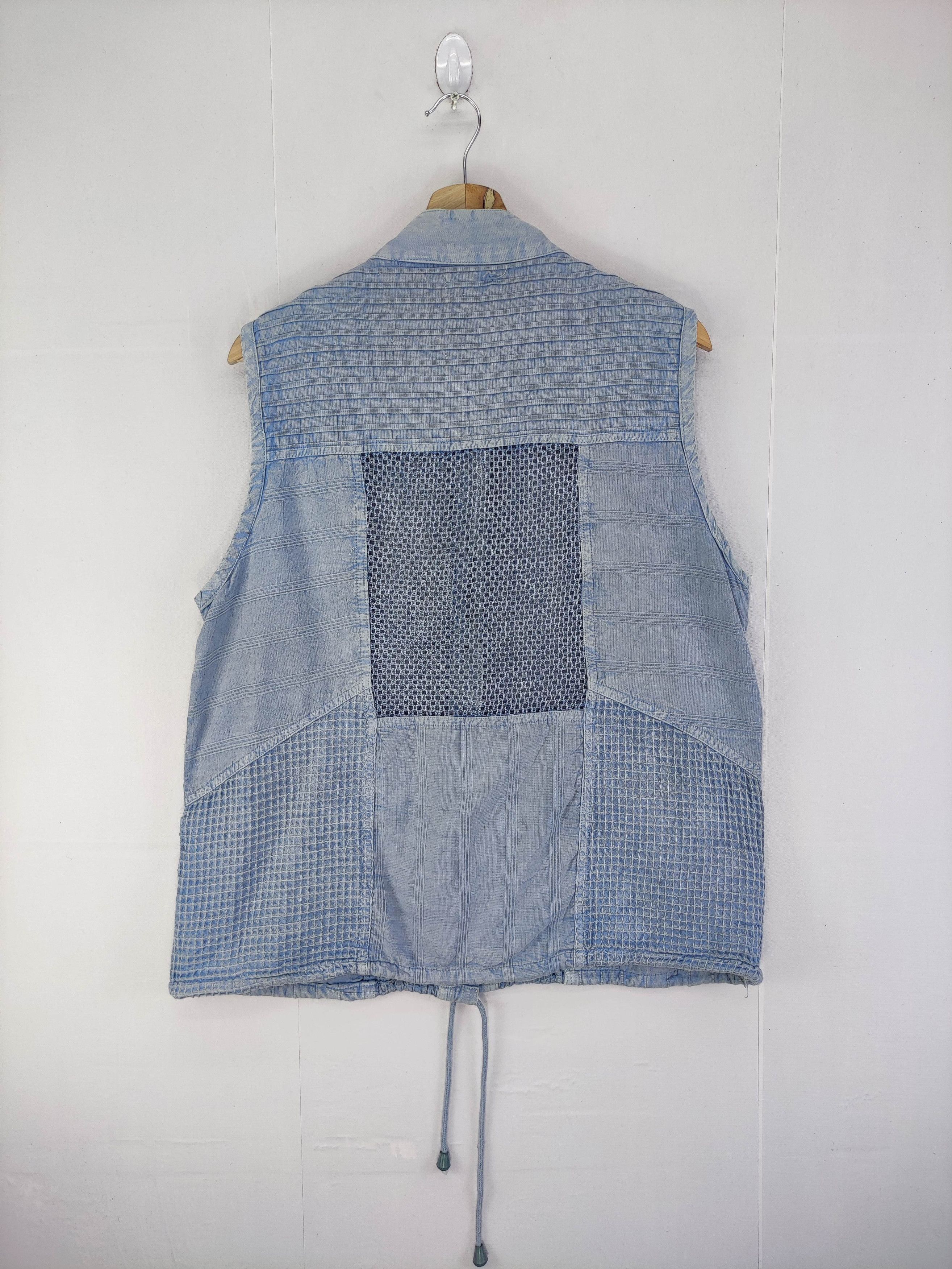 Japanese Brand Vintage Sincerity Vest Embroidered Logo Button Up Size US M / EU 48-50 / 2 - 6 Thumbnail