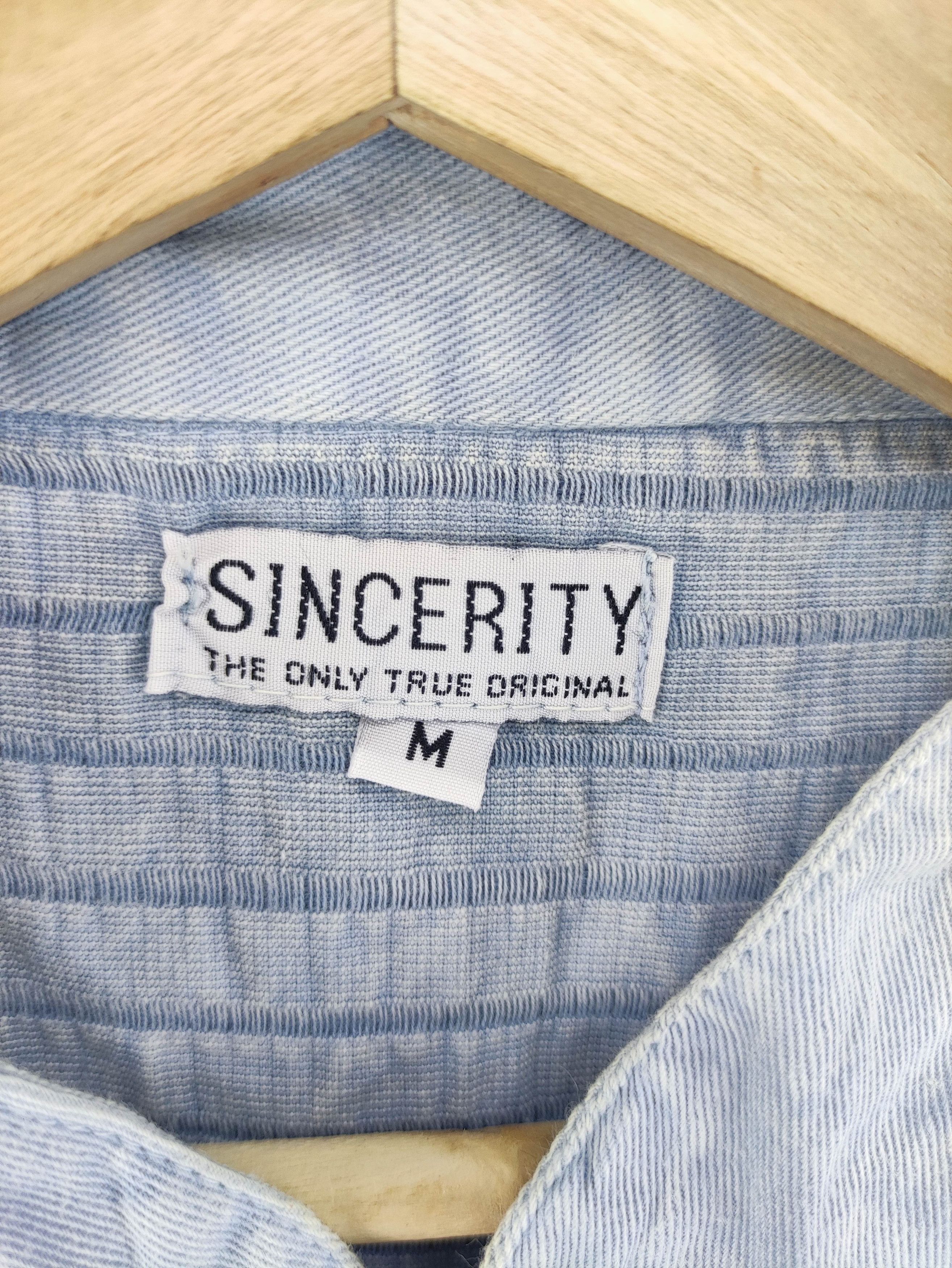 Japanese Brand Vintage Sincerity Vest Embroidered Logo Button Up Size US M / EU 48-50 / 2 - 2 Thumbnail