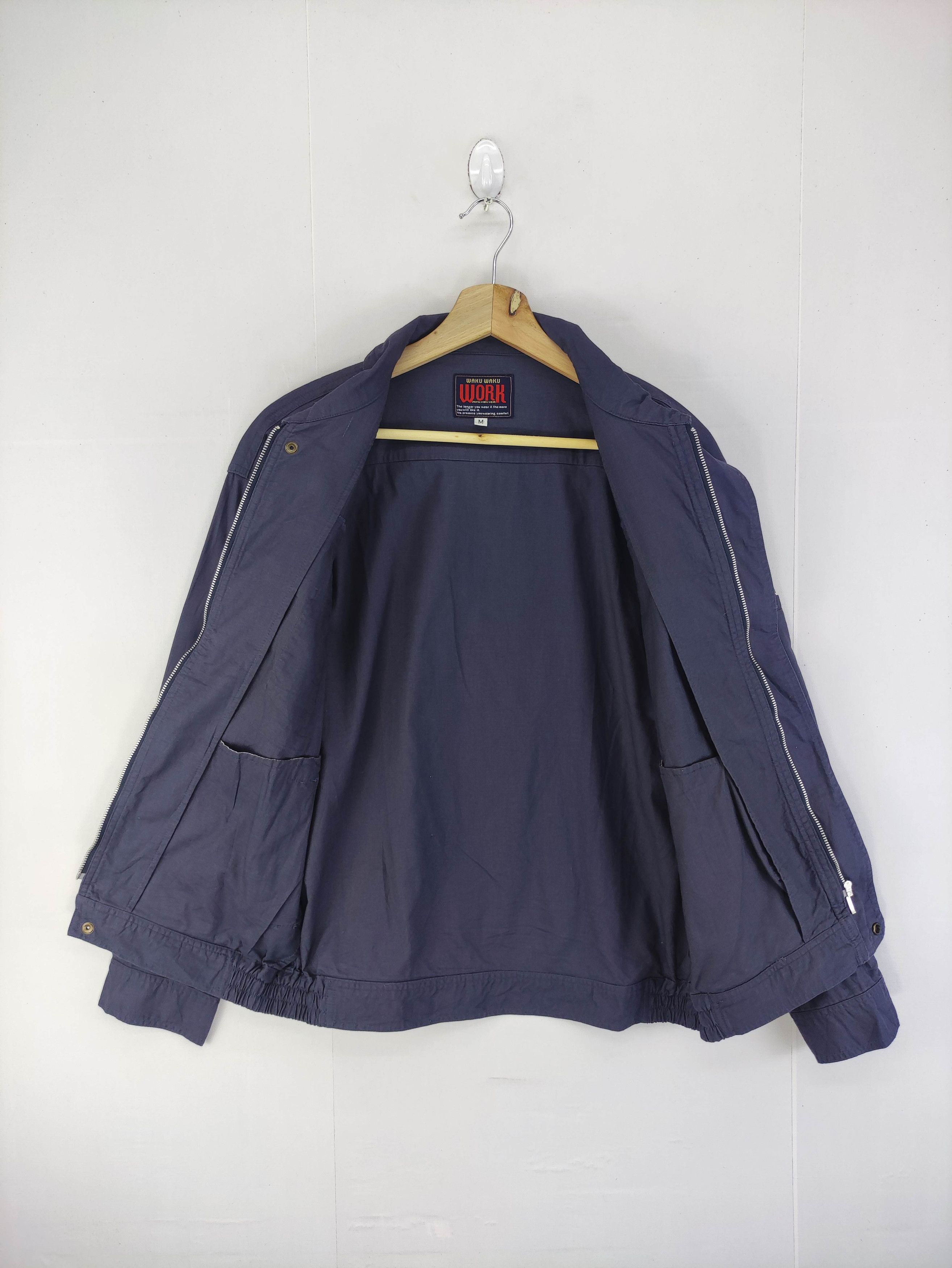 Japanese Brand Vintage Waku Waku Work Wear Light Jacket Zipper Size US M / EU 48-50 / 2 - 4 Thumbnail