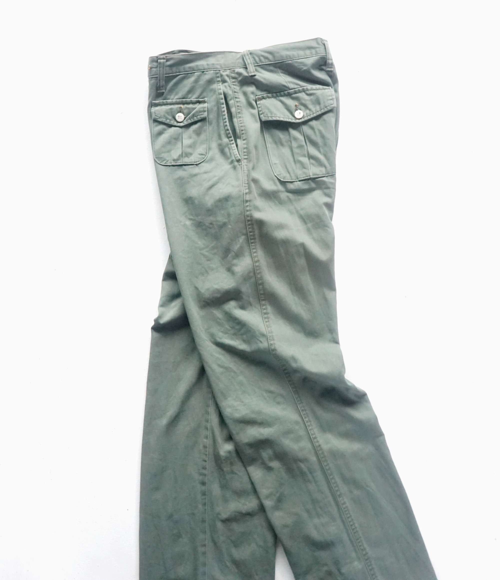 Japanese Brand × Vintage RUE DE FRANCE Multi-Pockets High Waist Pants Size 24" / US 00 / IT 34 - 1 Thumbnail