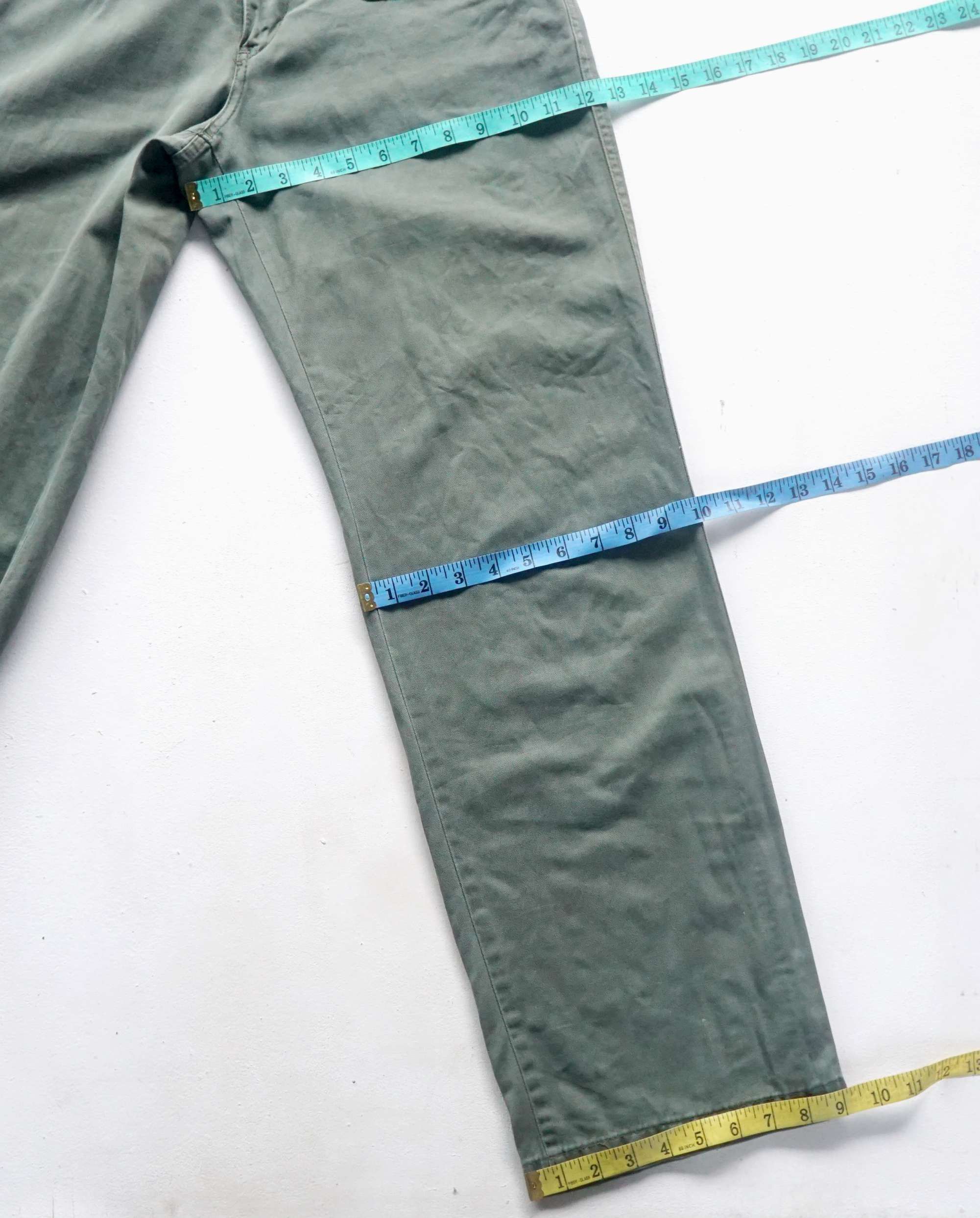 Japanese Brand × Vintage RUE DE FRANCE Multi-Pockets High Waist Pants Size 24" / US 00 / IT 34 - 14 Thumbnail