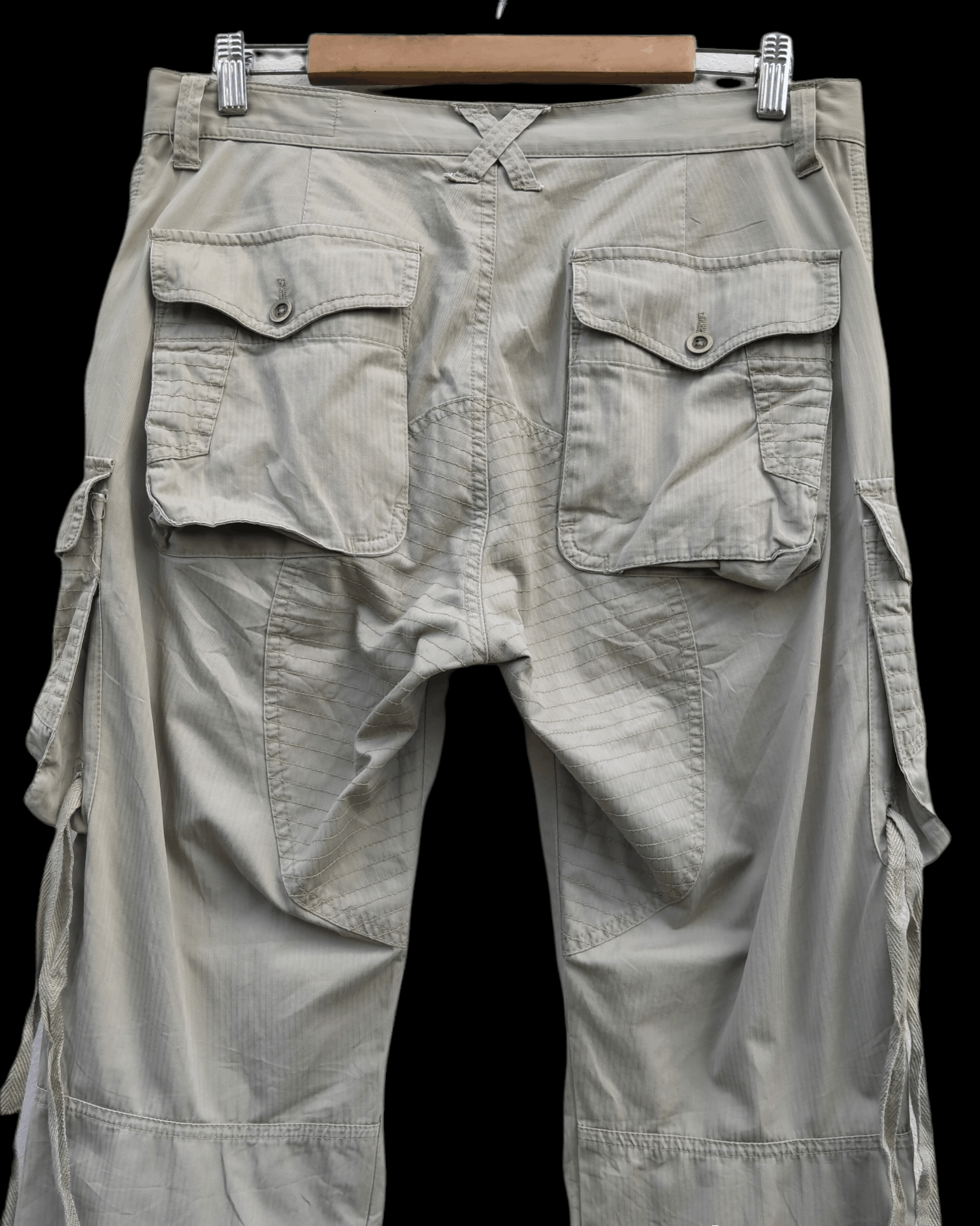 Japanese Brand Vtg Japan Brand LE COSTUME BOYCOTT Bondage Parachute Cargo Size US 33 - 8 Thumbnail