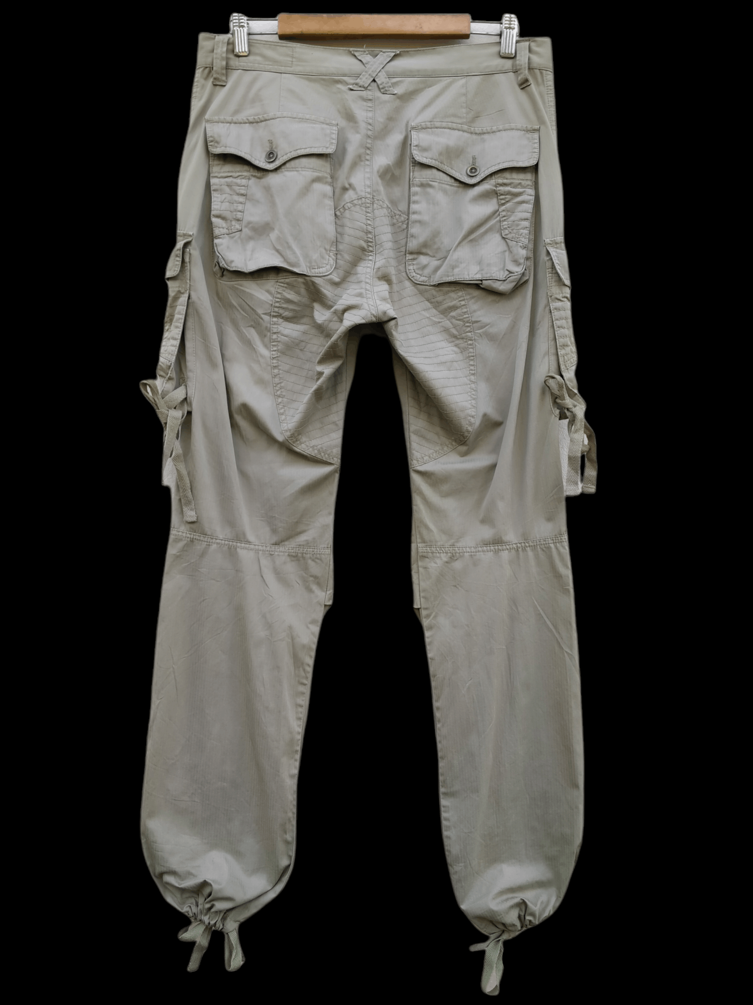 Japanese Brand Vtg Japan Brand LE COSTUME BOYCOTT Bondage Parachute Cargo Size US 33 - 2 Thumbnail