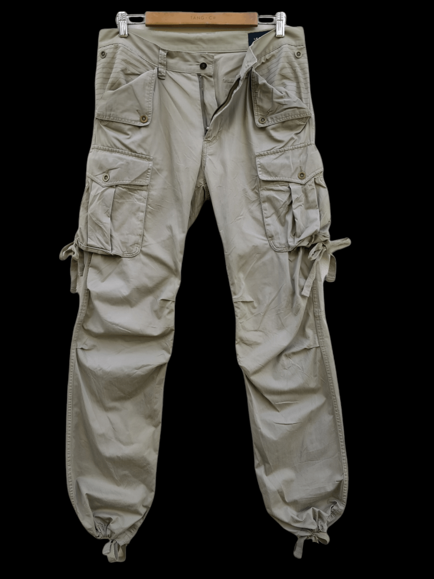 Japanese Brand Vtg Japan Brand LE COSTUME BOYCOTT Bondage Parachute Cargo Size US 33 - 1 Thumbnail