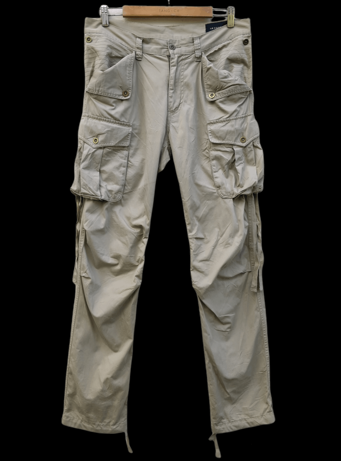 Japanese Brand Vtg Japan Brand LE COSTUME BOYCOTT Bondage Parachute Cargo Size US 33 - 3 Thumbnail