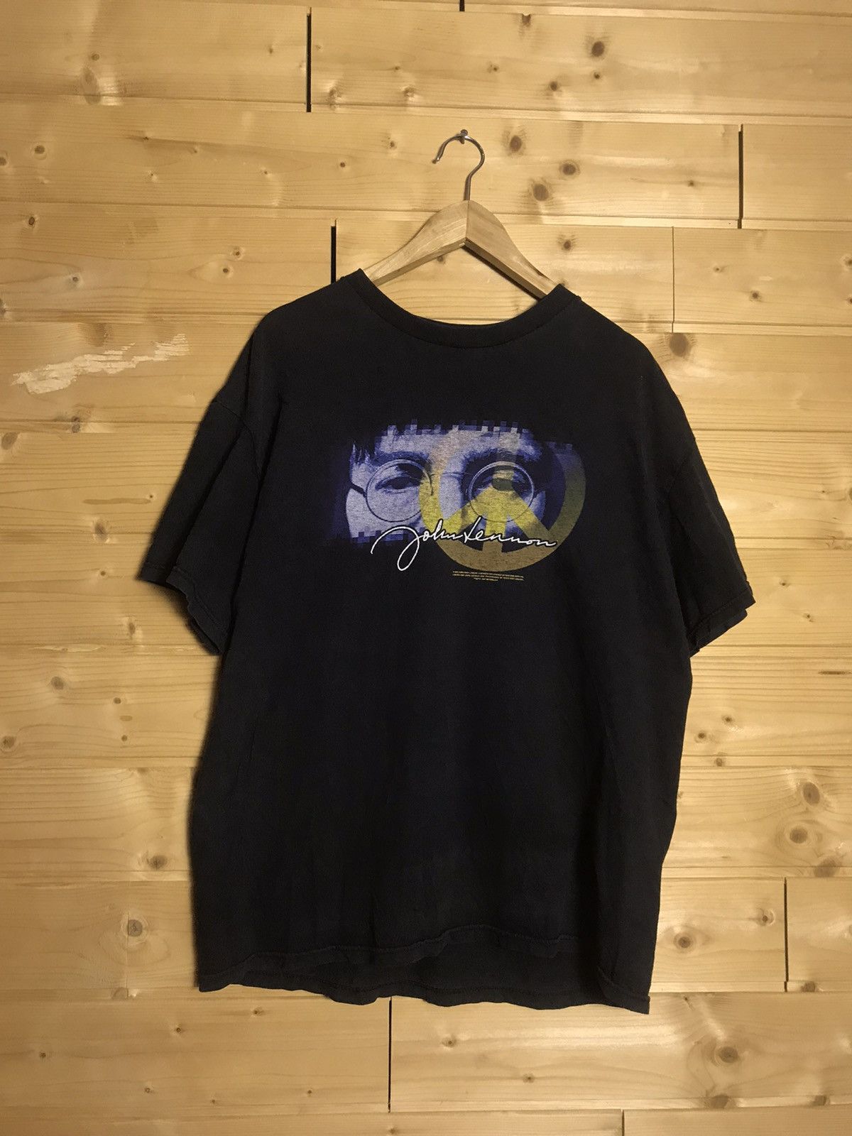Band Tees 2005 rare Vintage John Lennon t-shirt Size US XL / EU 56 / 4 - 2 Thumbnail