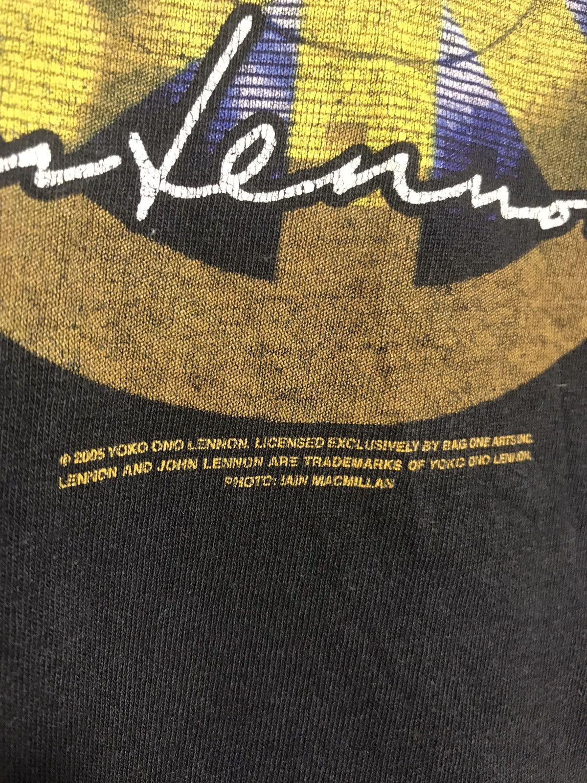 Band Tees 2005 rare Vintage John Lennon t-shirt Size US XL / EU 56 / 4 - 4 Thumbnail