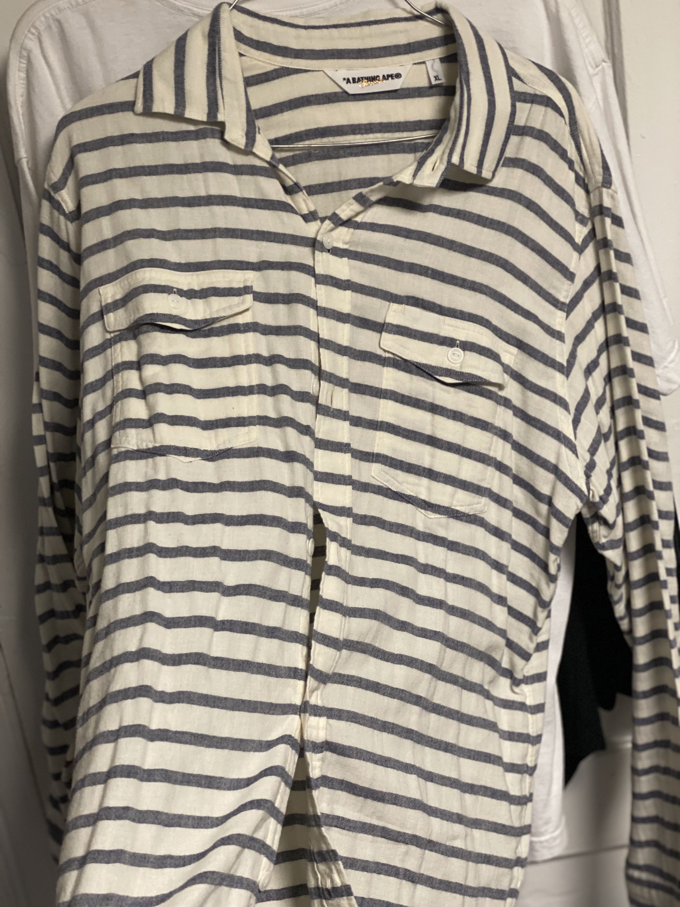 Bape A Bathing Ape Classics Button Up Size US XL / EU 56 / 4 - 1 Thumbnail