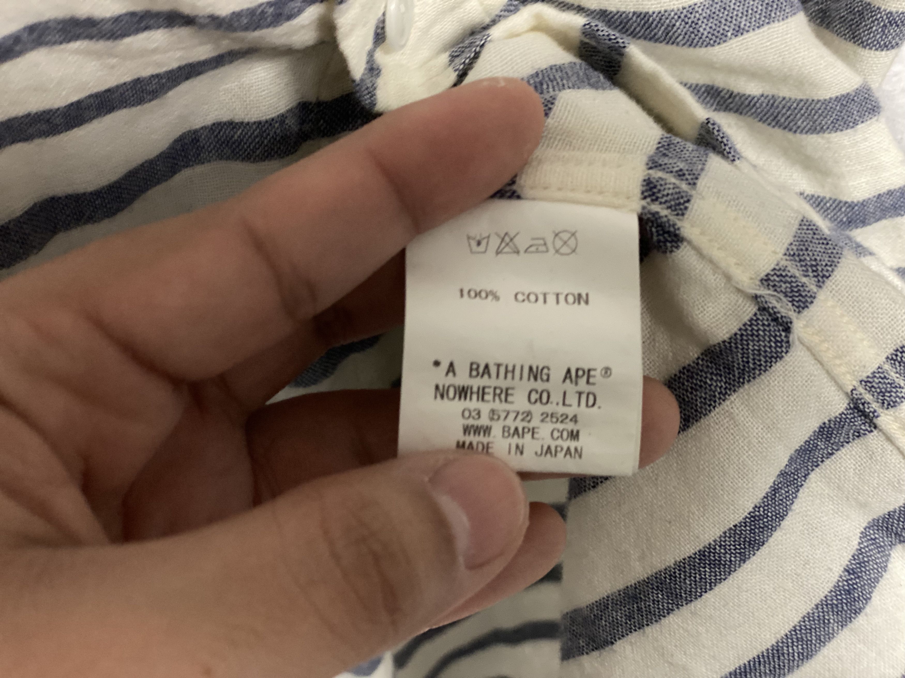 Bape A Bathing Ape Classics Button Up Size US XL / EU 56 / 4 - 5 Thumbnail