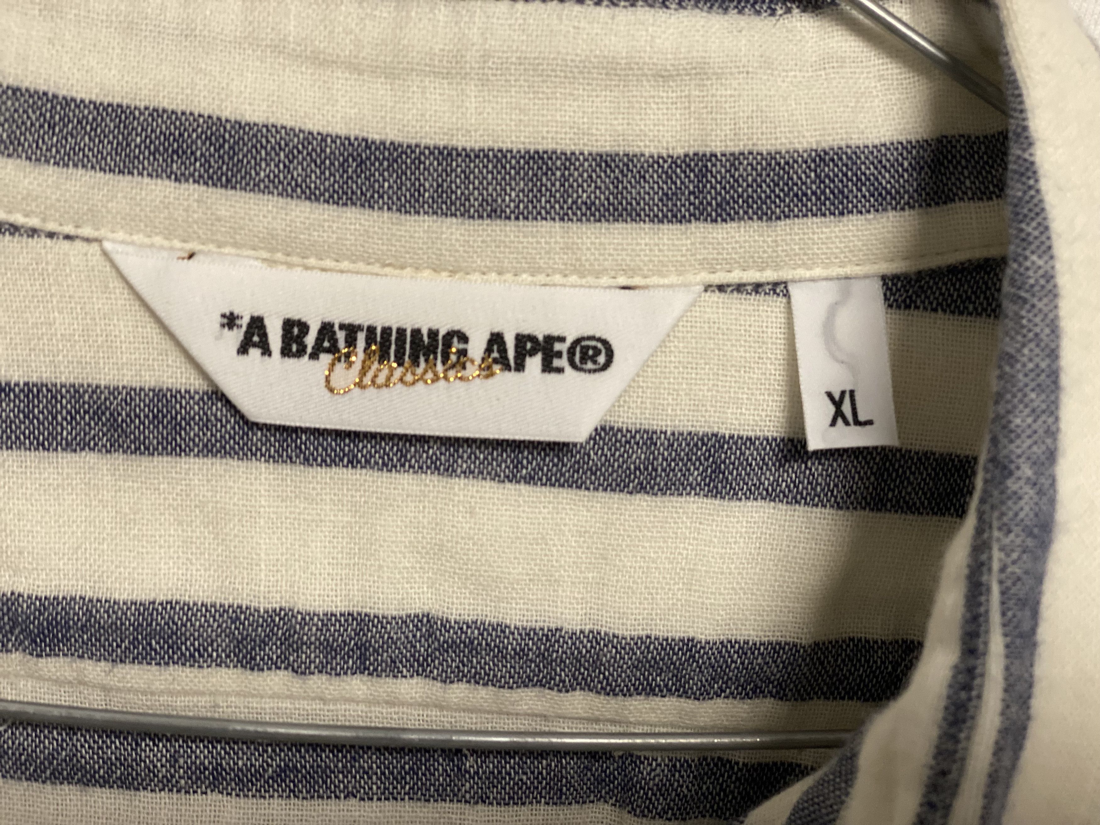 Bape A Bathing Ape Classics Button Up Size US XL / EU 56 / 4 - 3 Thumbnail