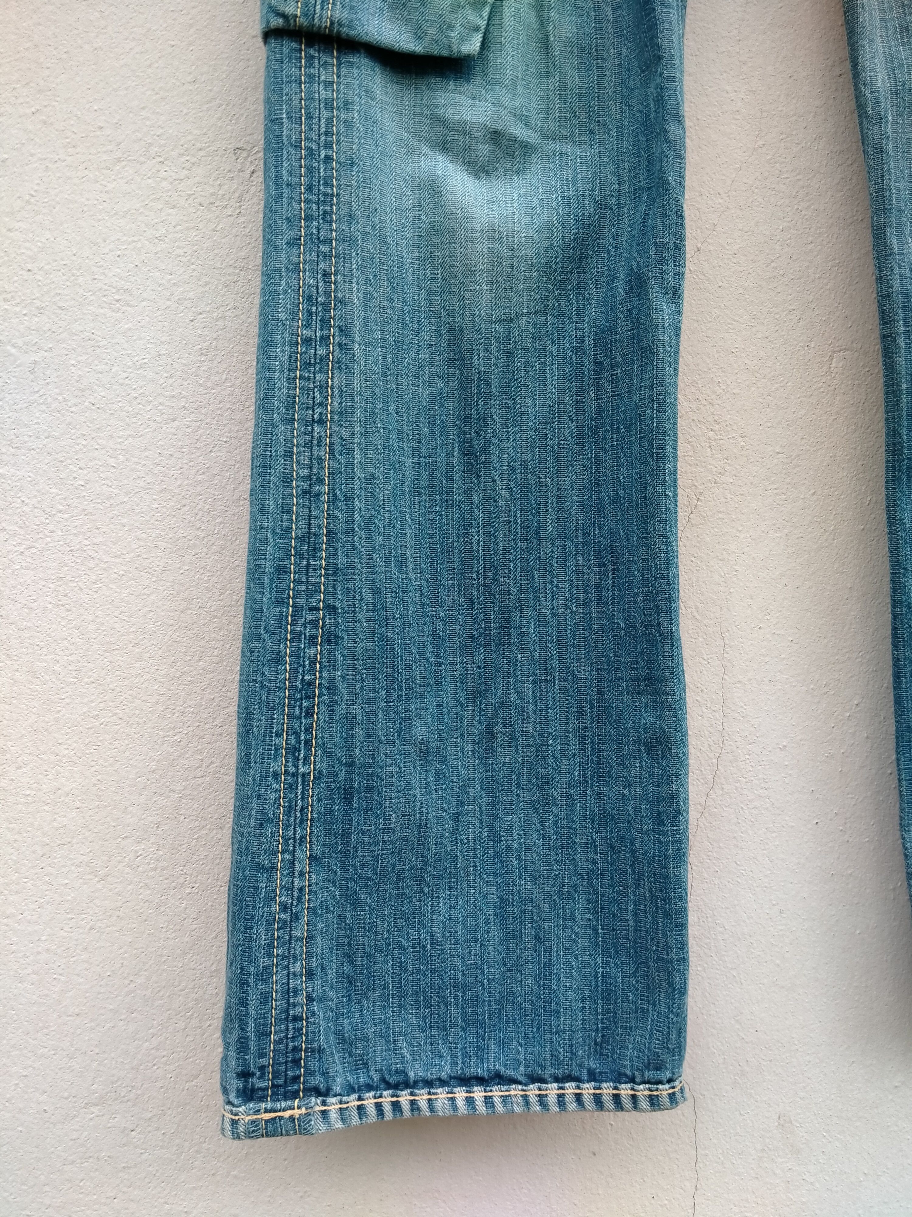 Vintage Medical Branch Dept Cargo Denim Waldes Zip