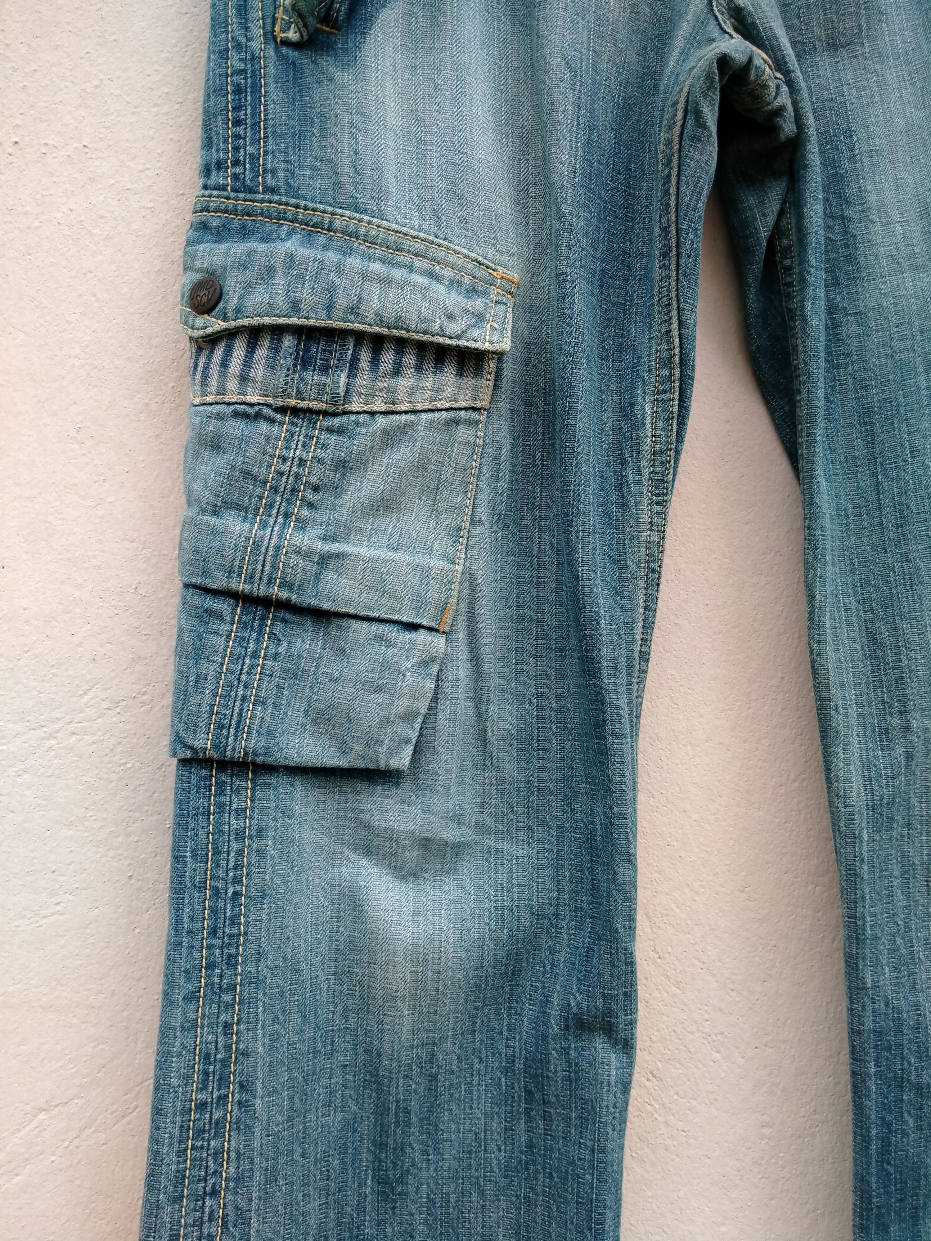 Vintage Medical Branch Dept Cargo Denim Waldes Zip