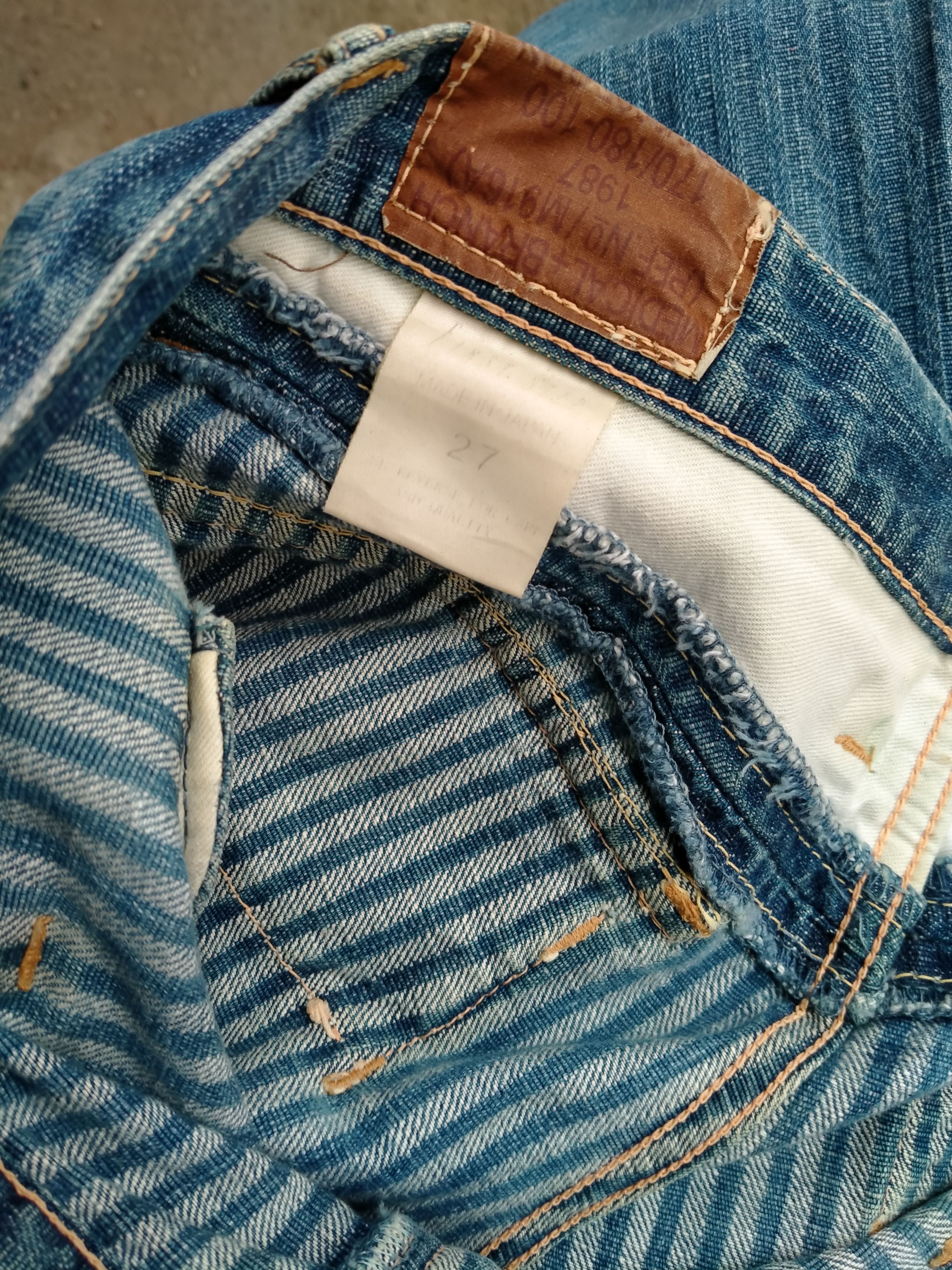Vintage Medical Branch Dept Cargo Denim Waldes Zip