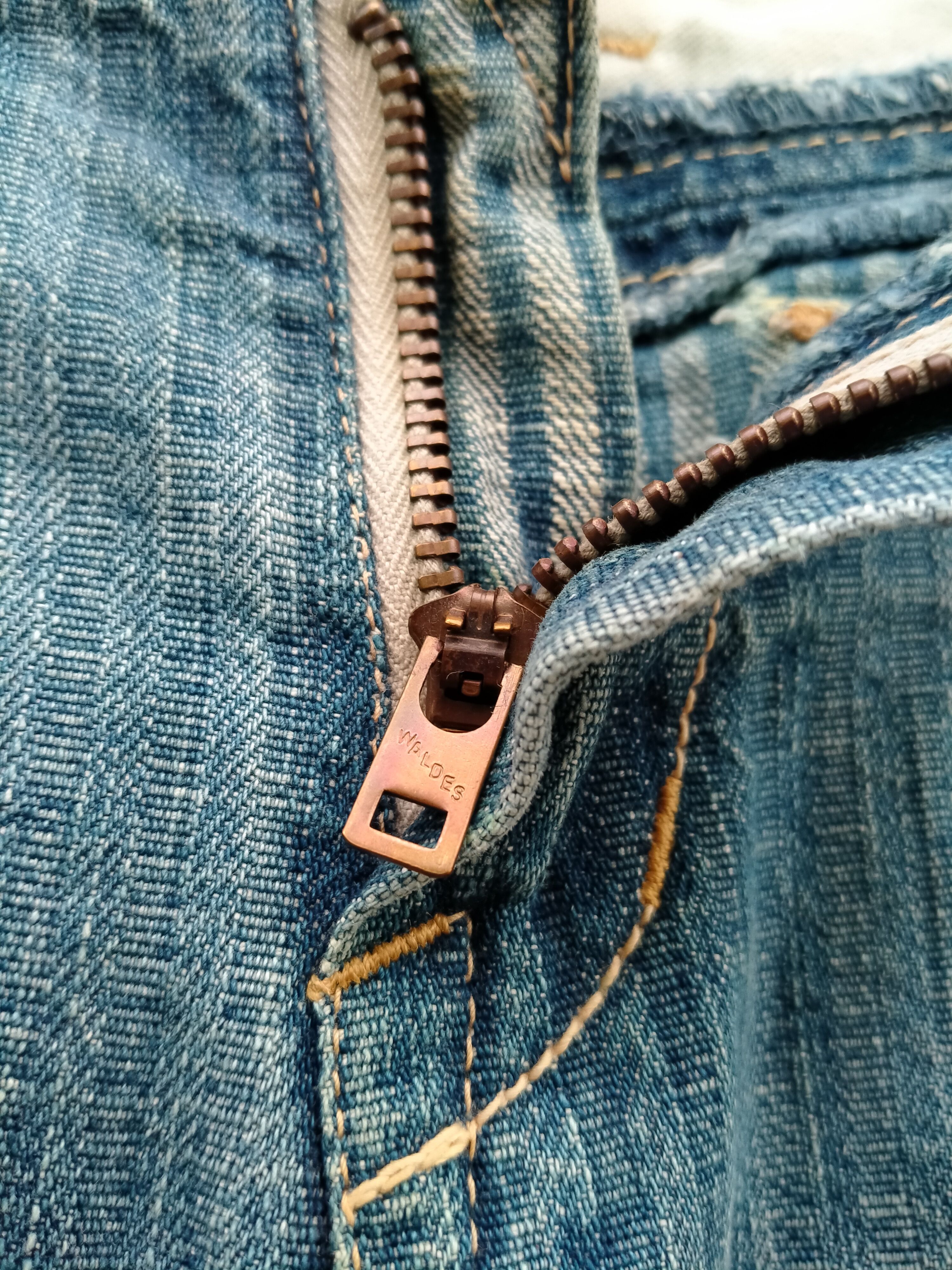 Vintage Medical Branch Dept Cargo Denim Waldes Zip