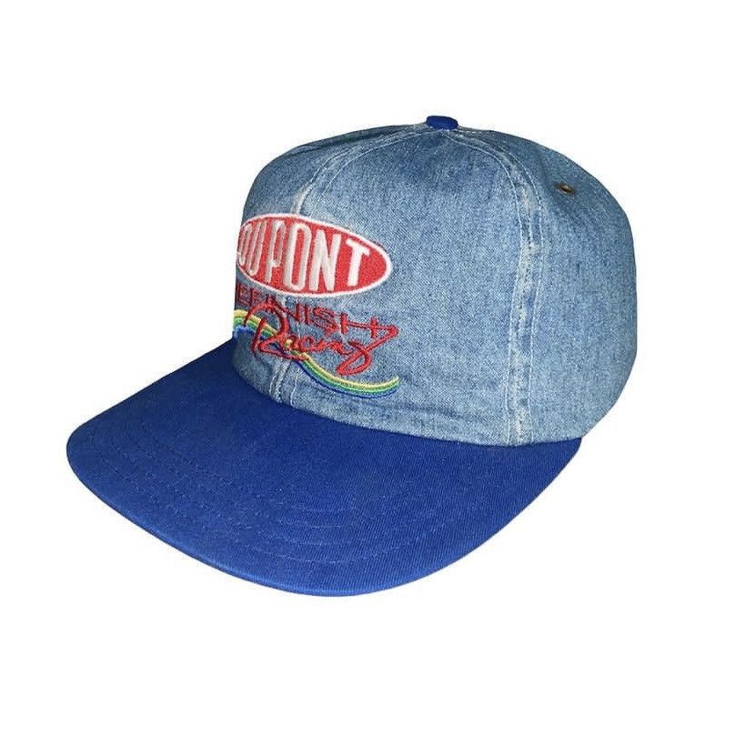 Casquette NASCAR Vintage Années 1990 Avec Sponsors Cooper, Moog - Direction Et Suspension Automobile - Neuf Sans étiquette