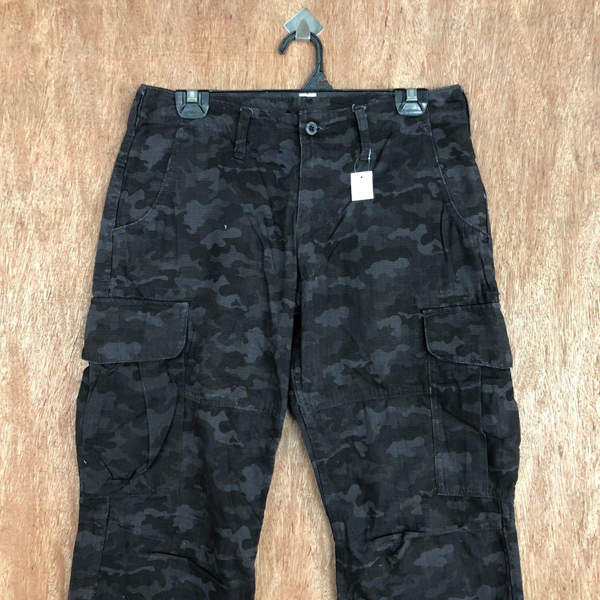 Japanese Brand DLL Gladiator camo Military Multipocket Cargo Pants #2148 Size US 29 - 2 Thumbnail