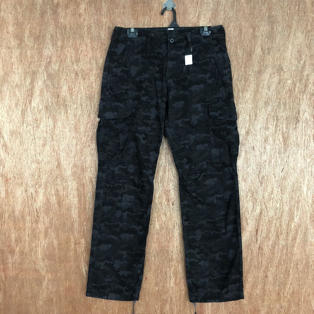 Japanese Brand DLL Gladiator camo Military Multipocket Cargo Pants #2148 Size US 29 - 1 Thumbnail