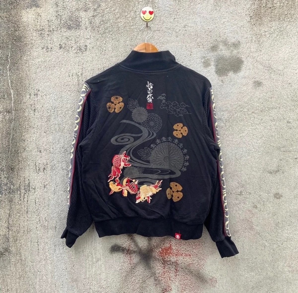 Japanese Brand Sukajan Japanese traditional goldenfish sweater koi Size US M / EU 48-50 / 2 - 1 Thumbnail