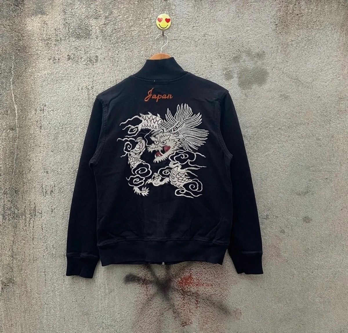 Japanese Brand Vintage sukajan dragon by karakuri generation sweater zipper Size US S / EU 44-46 / 1 - 1 Thumbnail