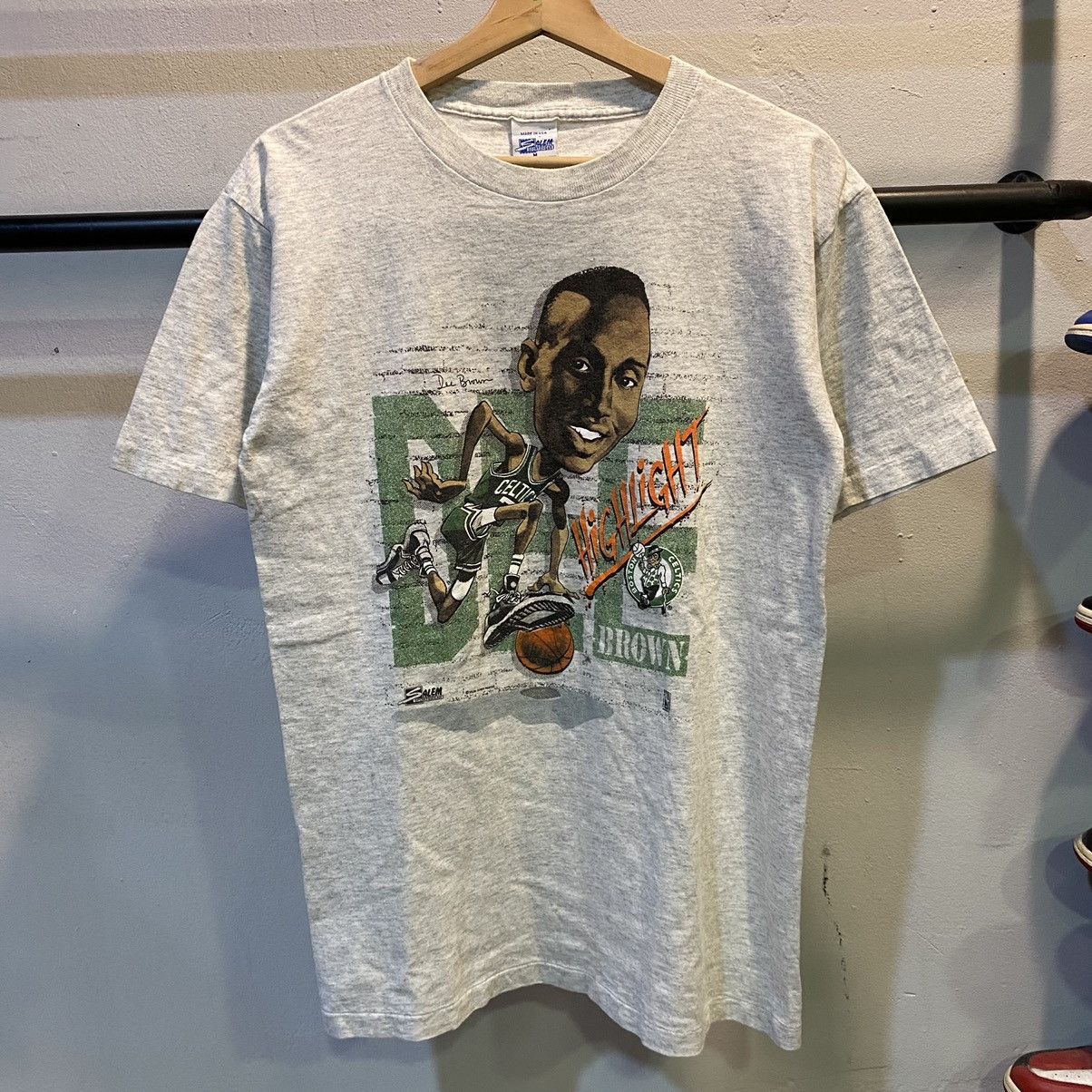 NBA × Vintage VINTAGE‼️Boston Celtics Dee Brown By Salem Sportswear Tee Size US M / EU 48-50 / 2 - 1 Thumbnail