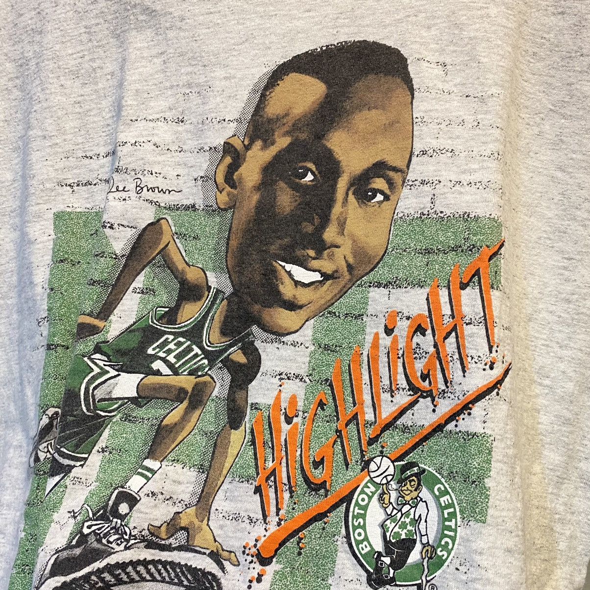 NBA × Vintage VINTAGE‼️Boston Celtics Dee Brown By Salem Sportswear Tee Size US M / EU 48-50 / 2 - 6 Thumbnail