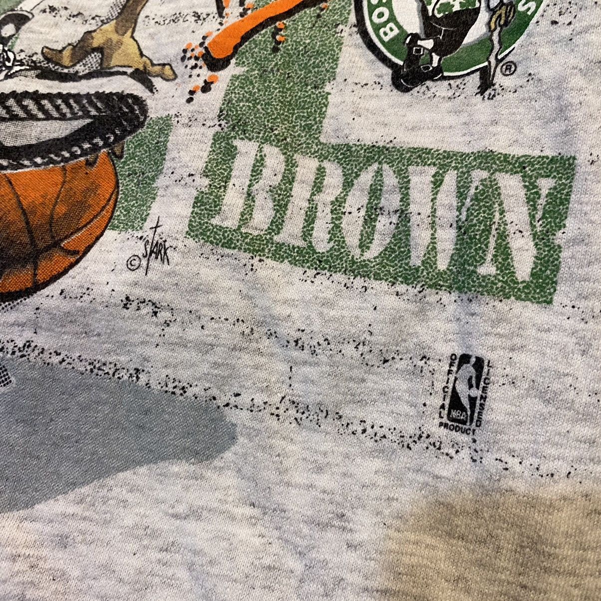 NBA × Vintage VINTAGE‼️Boston Celtics Dee Brown By Salem Sportswear Tee Size US M / EU 48-50 / 2 - 5 Thumbnail